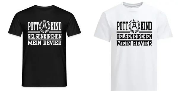 T-Shirt - Ruhrpott - Pottkind - Gelsenkirchen