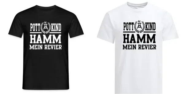 T-Shirt - Ruhrpott - Pottkind - Hamm