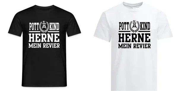 T-Shirt - Ruhrpott - Pottkind - Herne