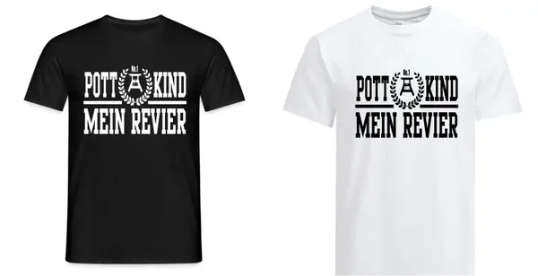 T-Shirt - Ruhrpott - Pottkind - Mein Revier