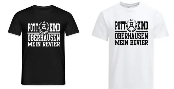 T-Shirt - Ruhrpott - Pottkind - Oberhausen