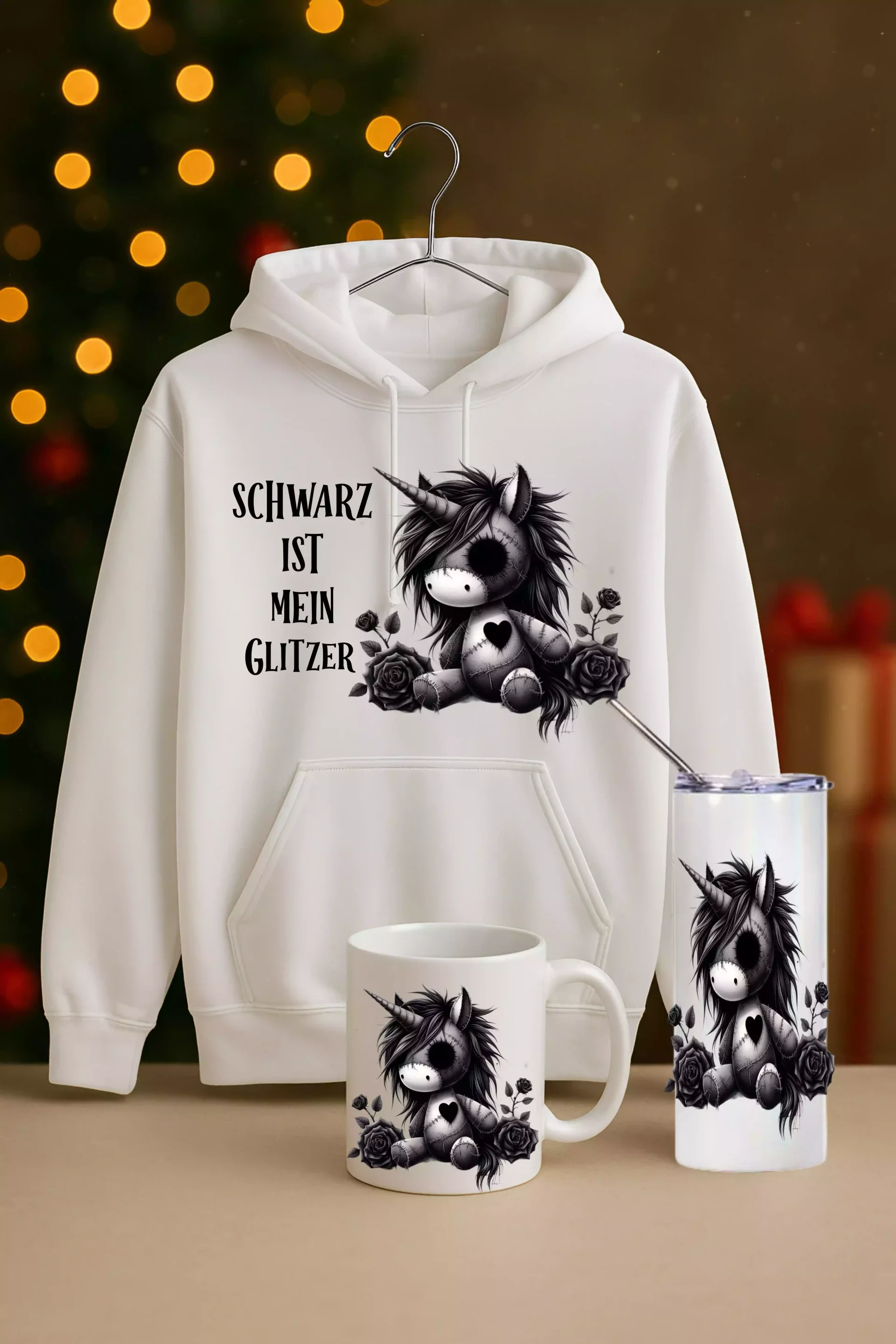 Schwarz ist mein Glitzer