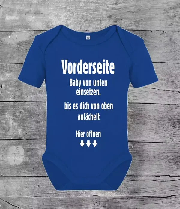 Baby Body - Vorderseite Anleitung