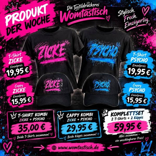 Kombi Angebot Psycho und Zicke