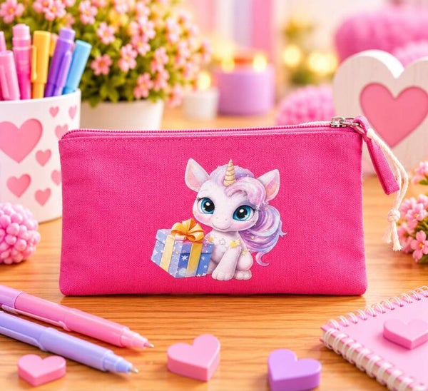 Kinder-Federmäppchen „Zauberhaftes Einhorn“3