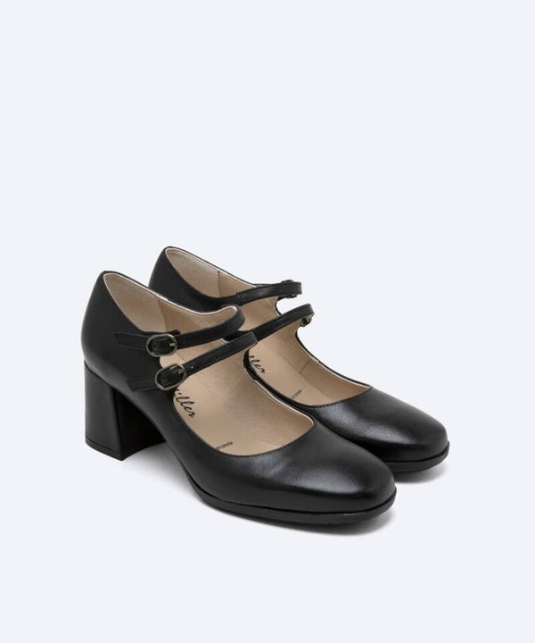 Zapato De Salón Charol Negro