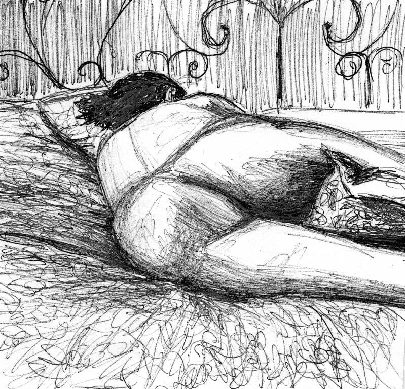 Sketch. Pen on paper. 29 x 20