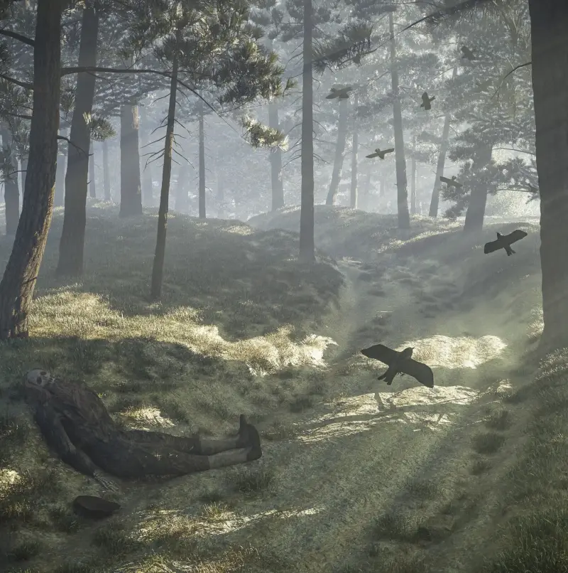 A Theodor Severin Kittelsen tribute: "Poor man".