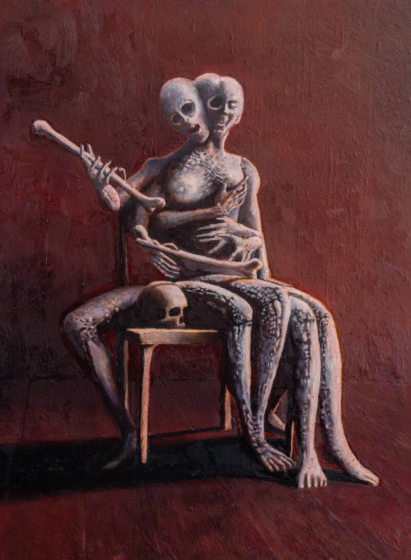 Second apparition 38,5 x 30
