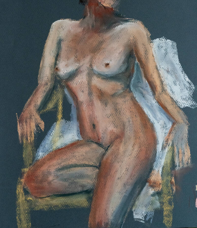 Soft pastels.