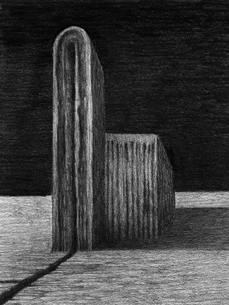 Pencil on paper. 29 x 20