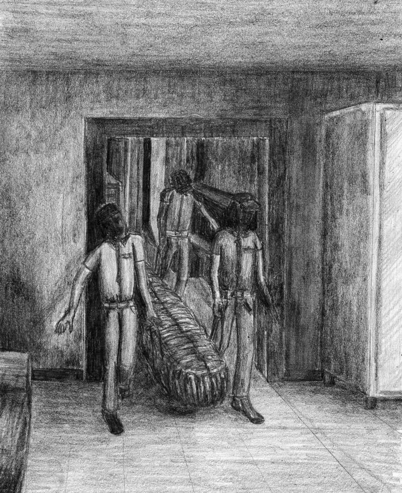 Pencil on paper. 29 x 20