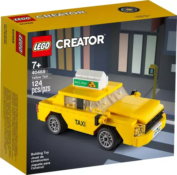LEGO 40468 Gele Taxi