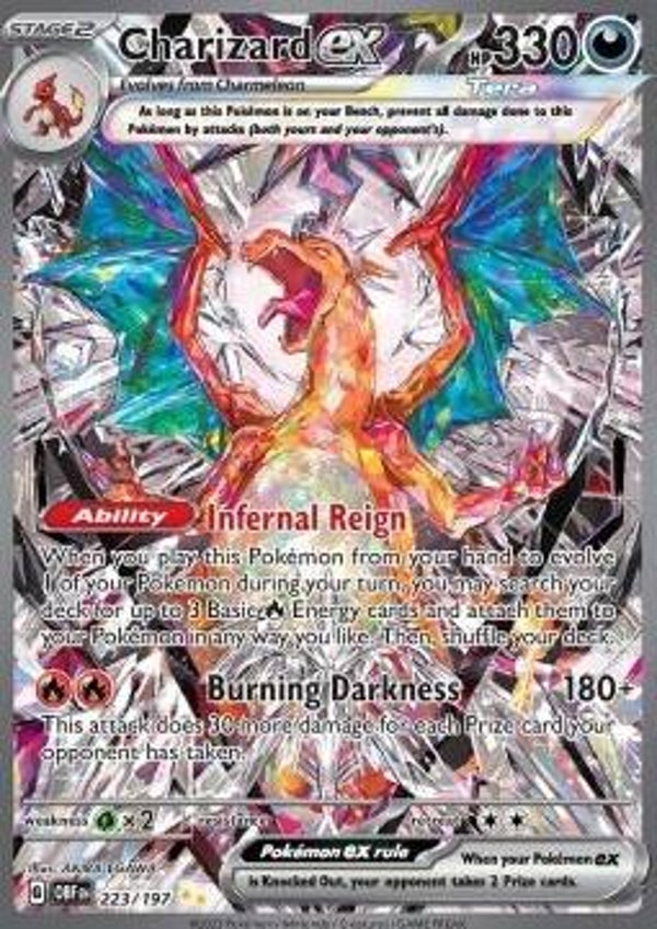 Pokemon Obsidian Flames Charizard ex (OBF 223)