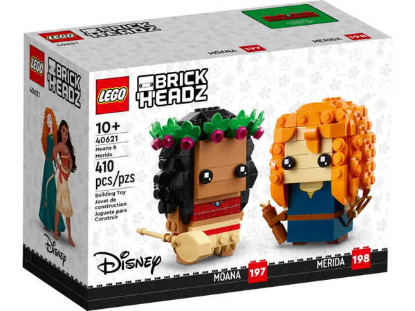 LEGO Brickheadz 40621 Vaiana & Merida
