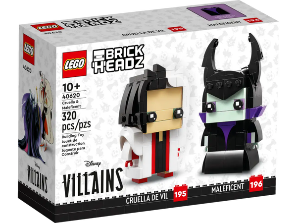 LEGO Brickheadz 40620 Cruella & Maleficent