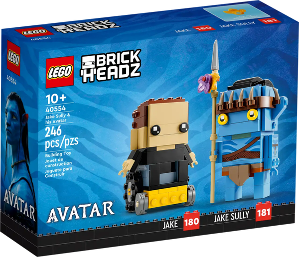 LEGO brickheadz 40554 Jake Sully en zijn Avatar