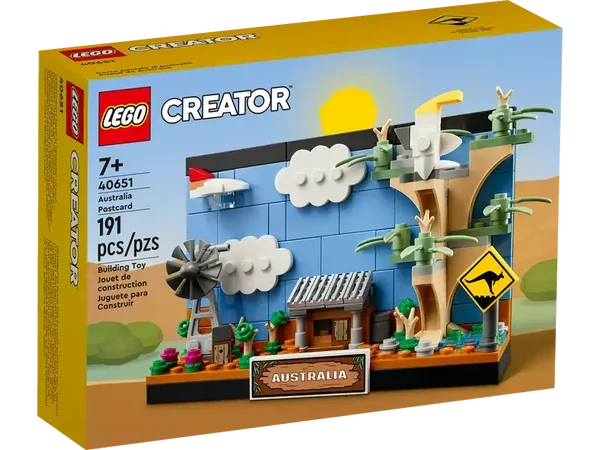 LEGO 40651 Ansichtkaart van Australië