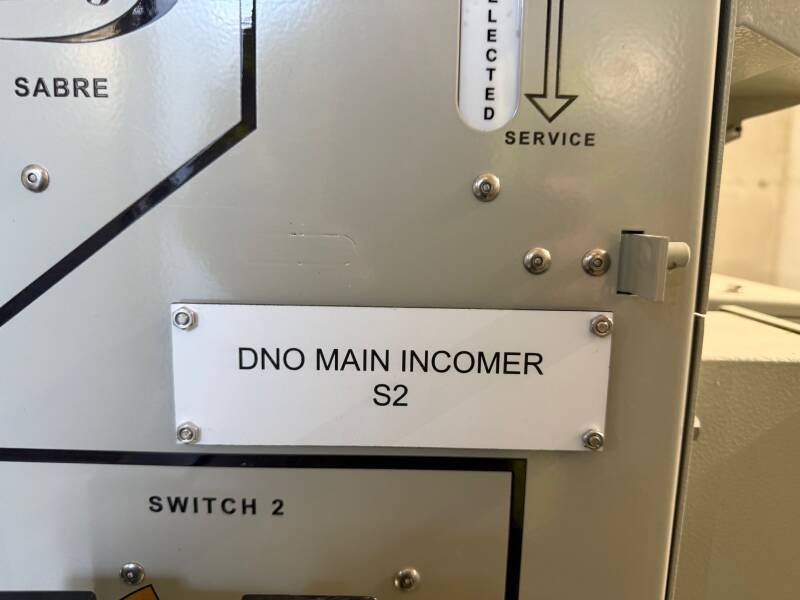 150x50 Label with 4 fixing holes