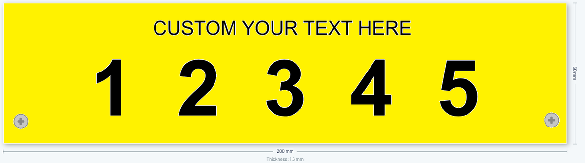 Multi Font Label | L&R Labels