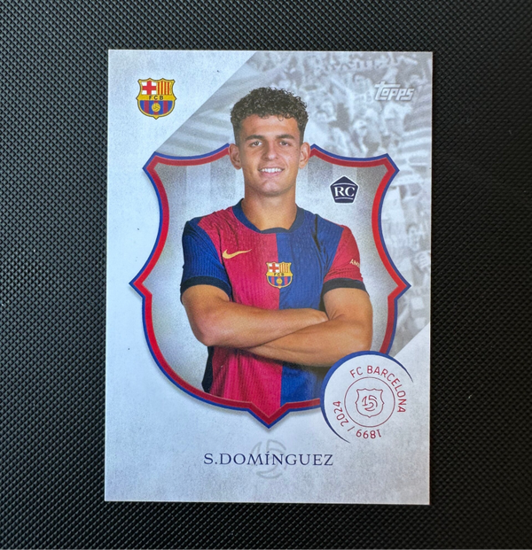 S. Dominguez Rookie Topps Barca 125 Aniversay 2025 Legacy #4