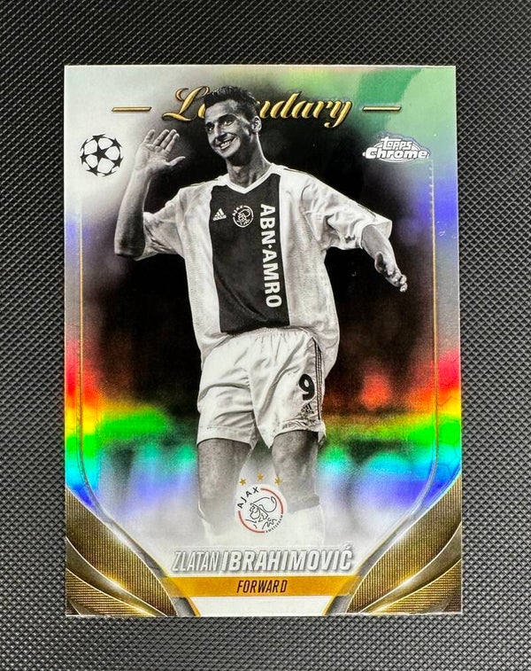 Zlatan Ibrahimović Topps Chrome UEFA Club Competitions 2023/24 Legendary Variations #39 AJAX