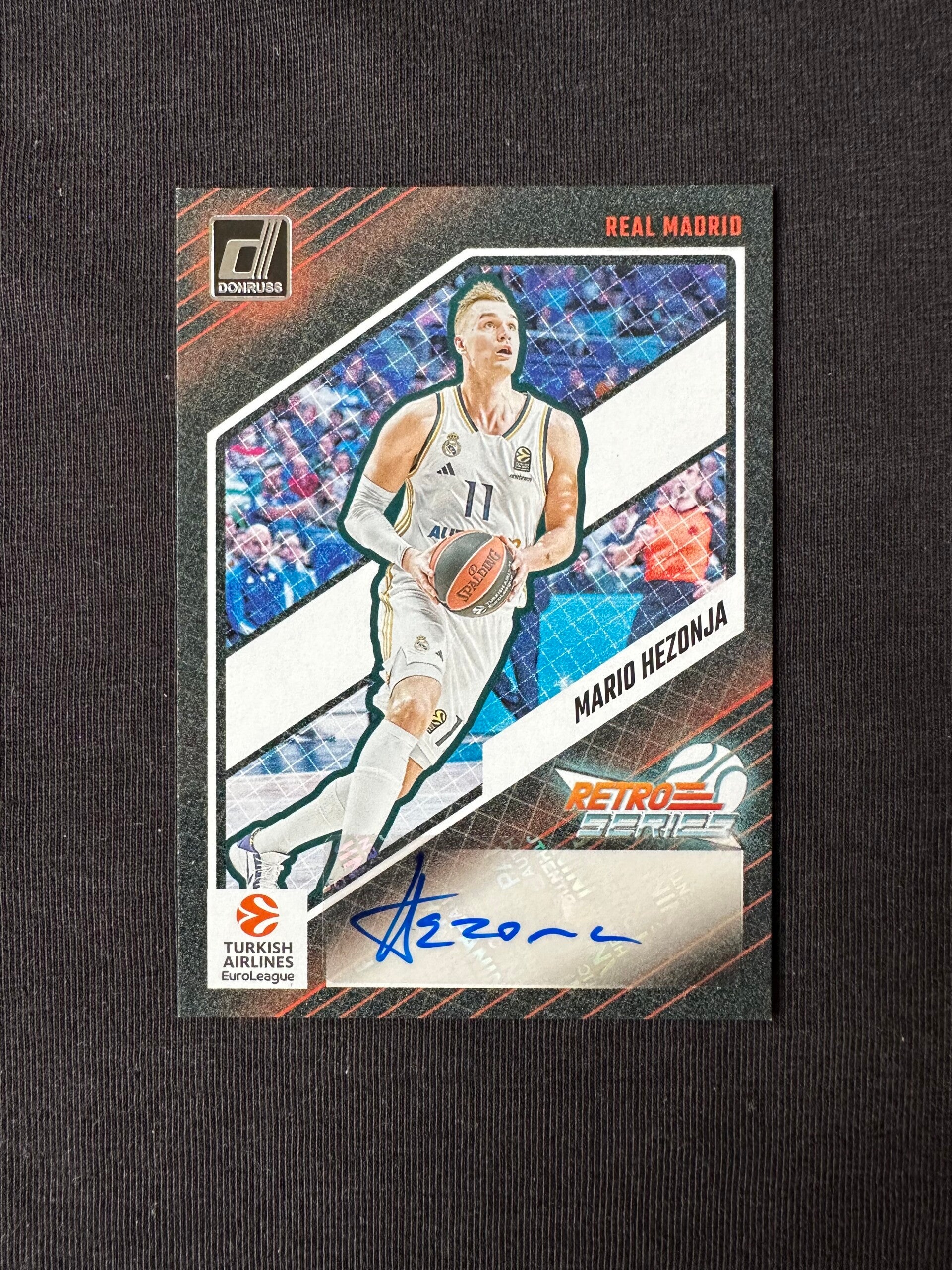 Mario Hezonja Auto Panini Donruss Euroleague 2023/24 Retro Series #RS-HEZ