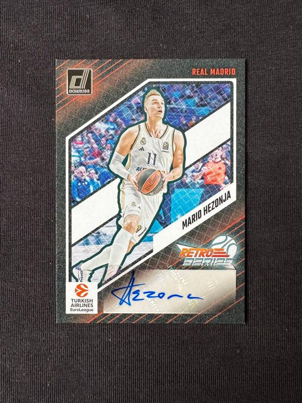 Mario Hezonja Auto Panini Donruss Euroleague 2023/24 Retro Series #RS-HEZ