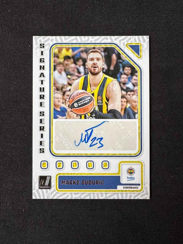 Marko Gudurić Auto Panini Donruss Euroleague 2023/24 Signature Series #SS-GUC