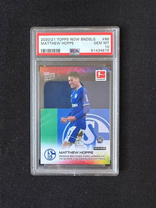 Matthew Hoppe PSA10 Rookie Topps Now Bnds League 2020/21 #86