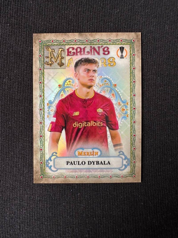 Paulo Dybala Topps Merlin Chrome 2023 Merlins Masters Refractor #MM1
