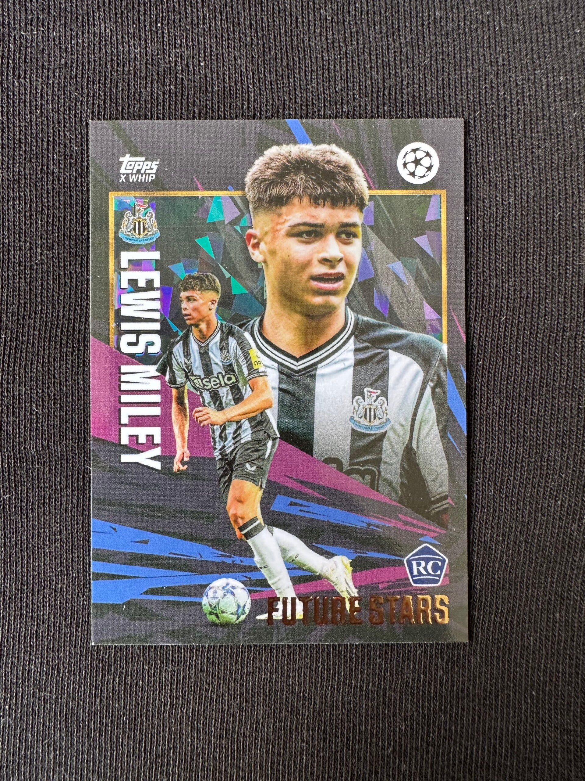 Lewis Miley Rookie Topps x Whip 2023 Future Stars Ice