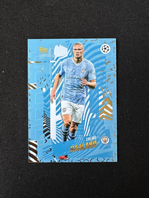 Erling Haaland Topps x Whip Gold UEFA Club Competitions 2023/24