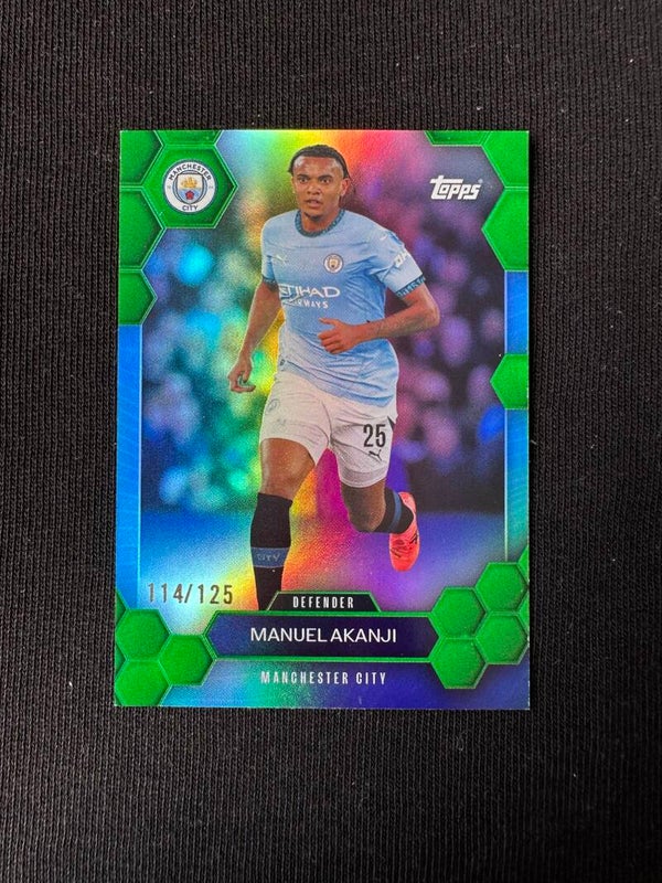 Manuel Akanji /125 Topps Fan Set 2024 #5