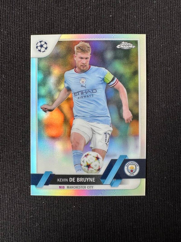 Kevin De Bruyne Topps Chrome 2023/24 Refractor #33