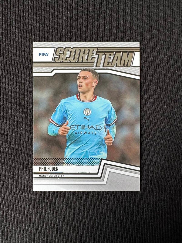 Phil Foden Panini Score Fifa Score Team 2022/23 #28 MANCHESTER CITY