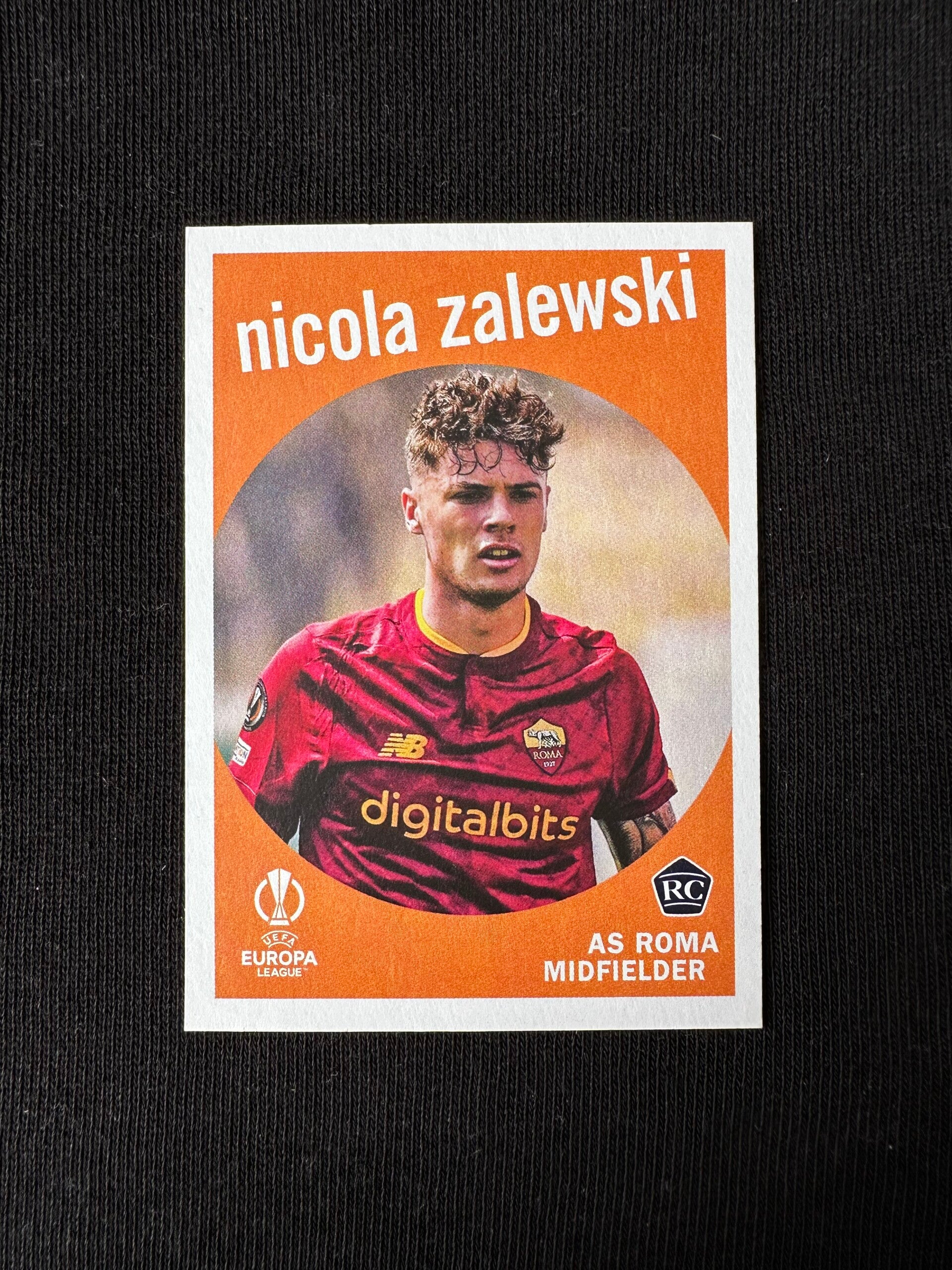 Nicola Zalewski Rookie Topps UEFA 2022/23 #59-3