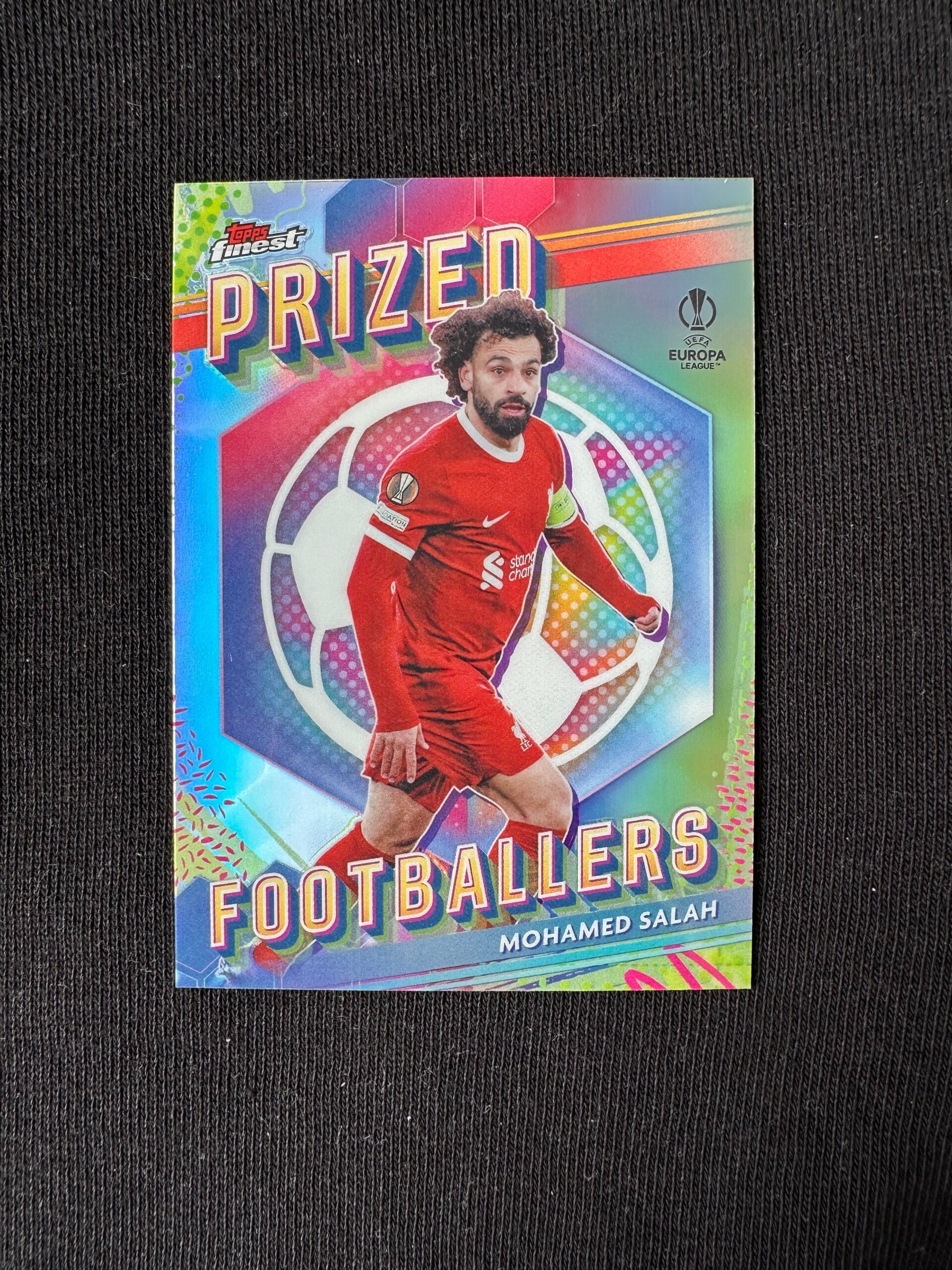 Mohamed Salah Topps Finest 2024/25 Prized Footballers #PF-11