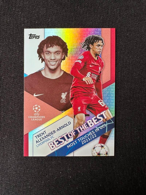 Trent Alexander-Arnold Topps UEFA CC 2023/24 Best Of The Best- Most Touches In Ucl #BB4