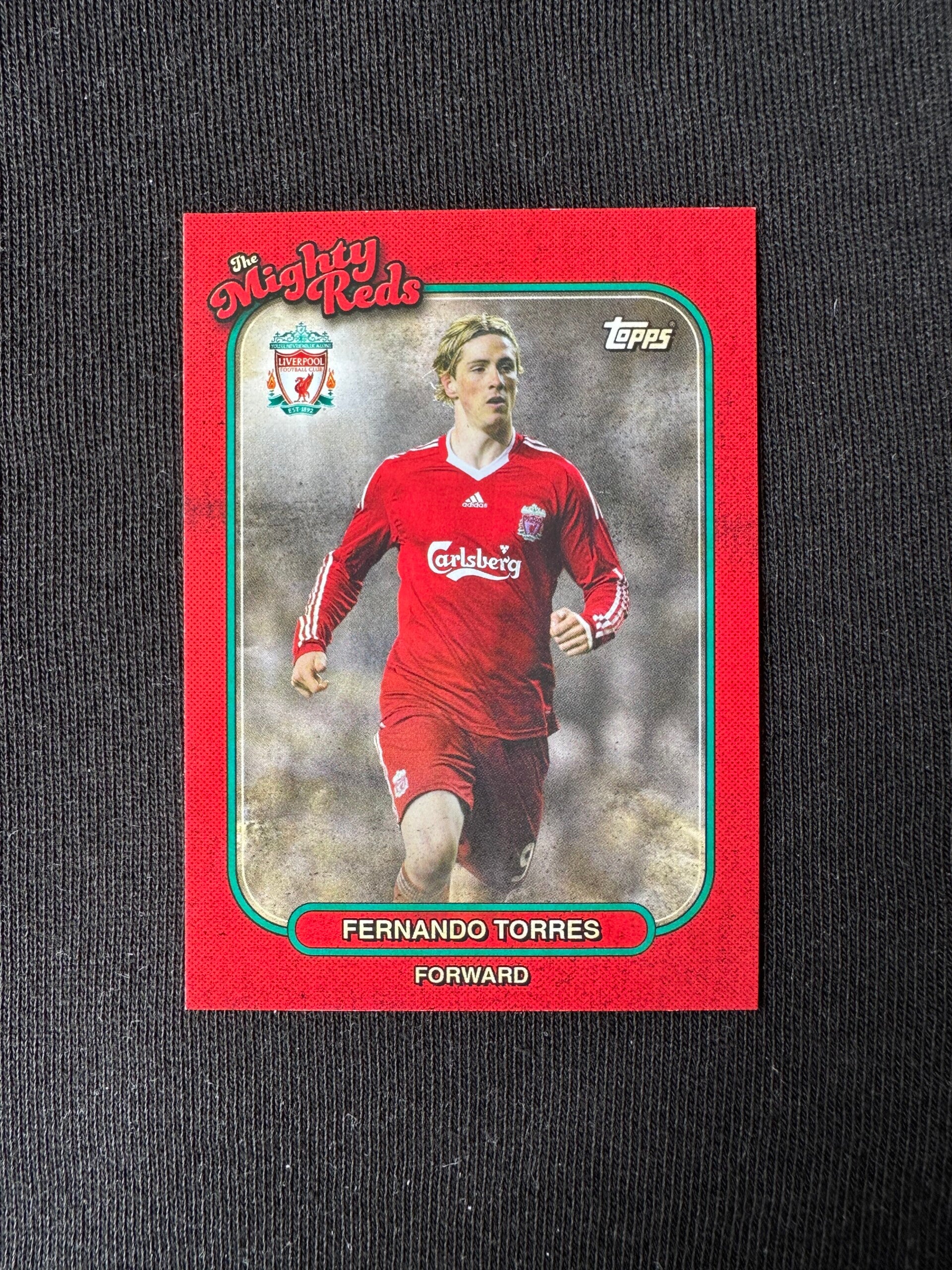 Fernando Torres Topps Liverpool Team Set 2023/24 The Mighty Reds #30
