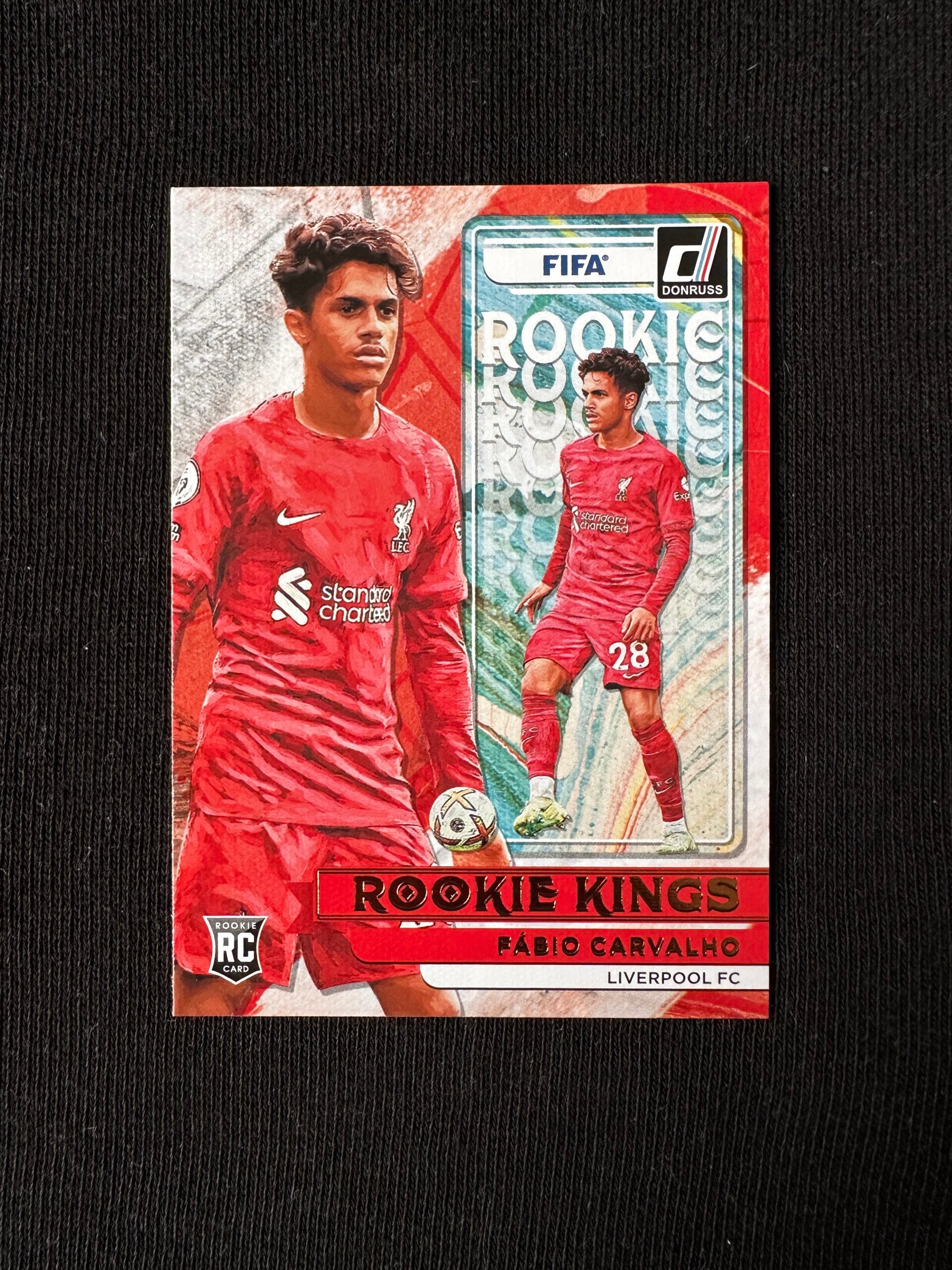 Fabio Carvalho Rookie Panini Donruss 2022/23 Rookie Kings #12