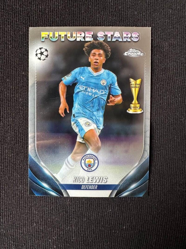 Rico Lewis Topps Chrome 2024 AllStar Rookie #105