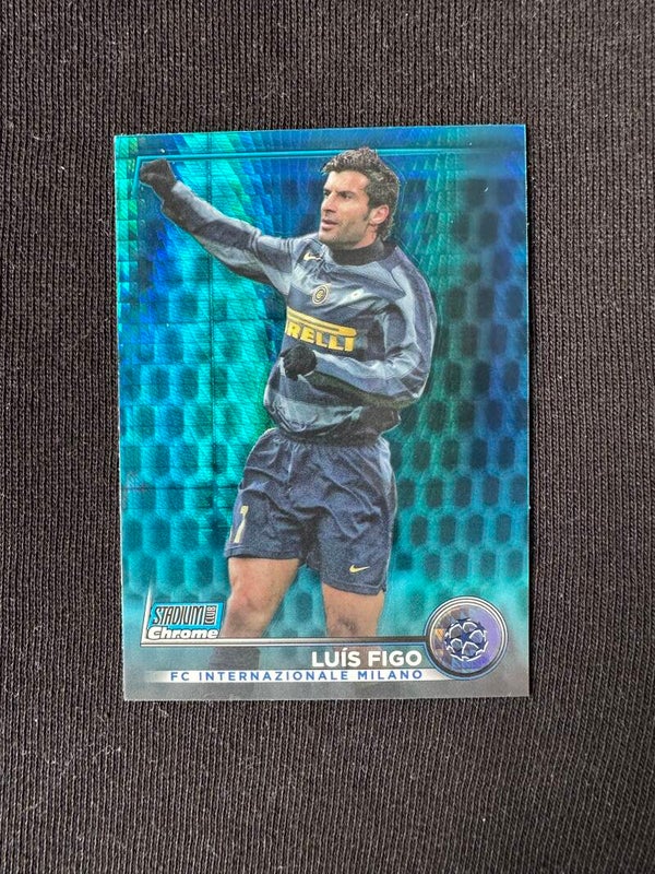 Luis Figo Topps Stadium Club Chrome 2023 Blue #77