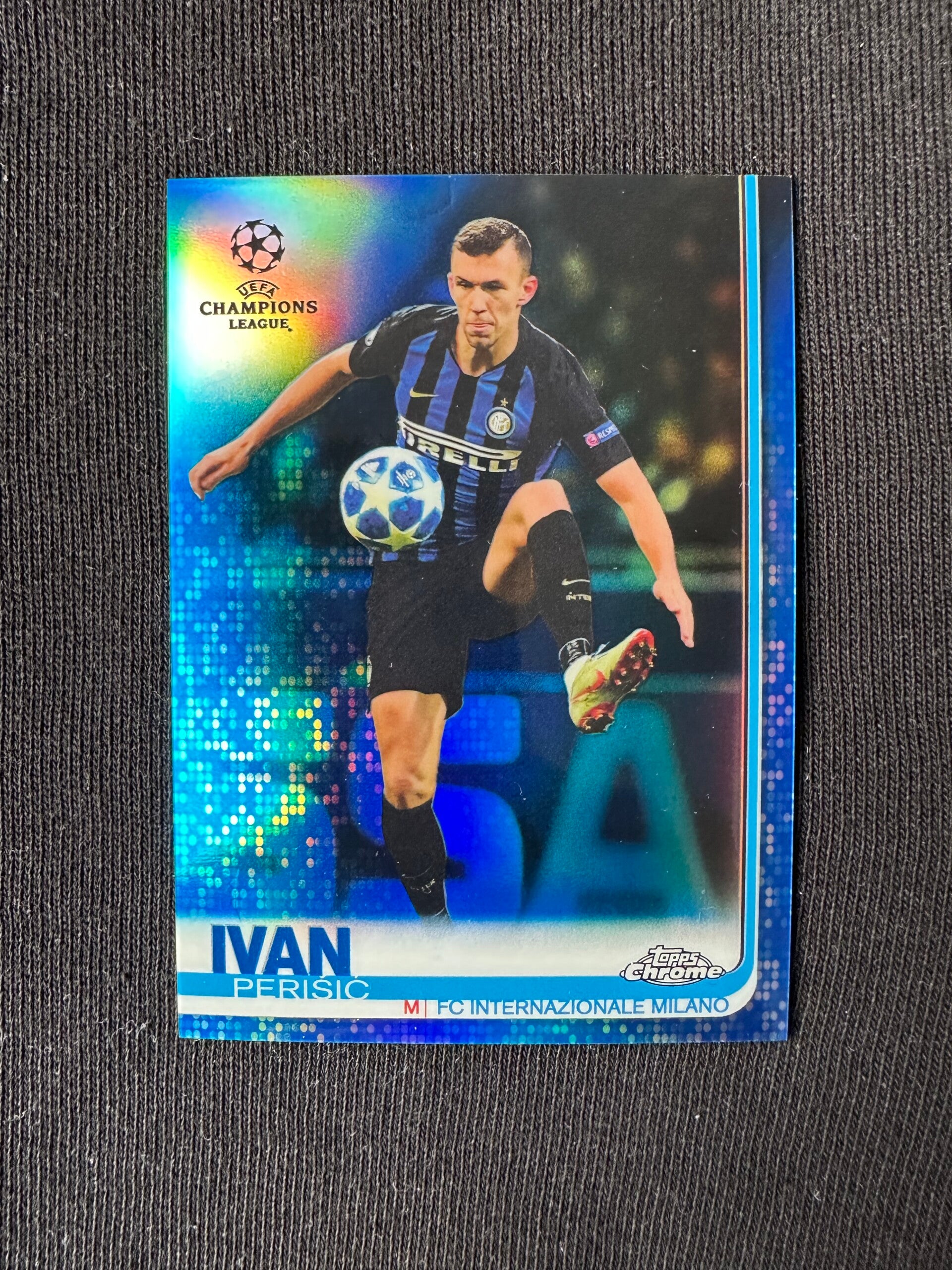 Ivan Perišić /150 Topps Chrome UEFA Champions League 2019 Blue #28