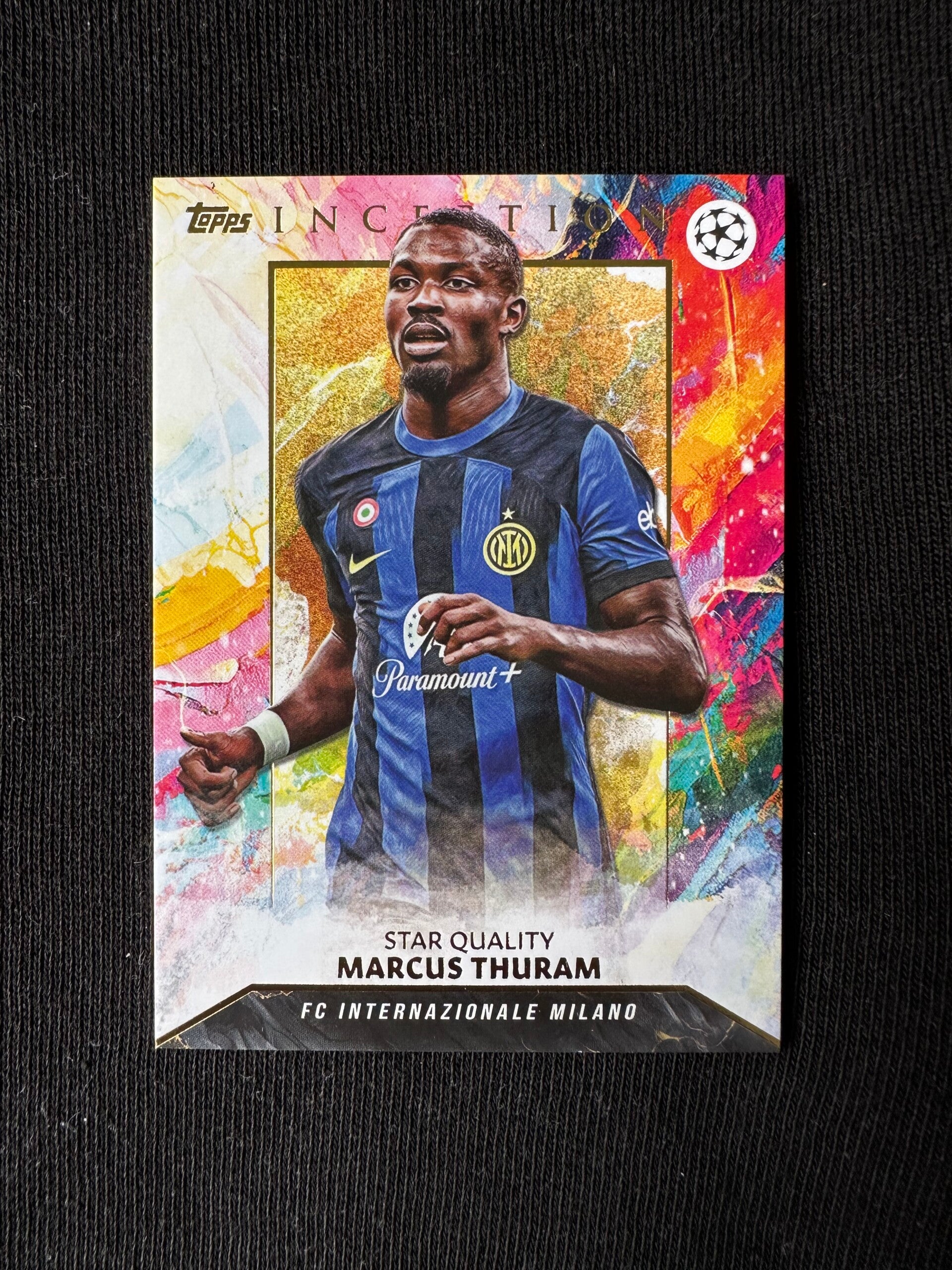 Marcus Thuram Topps Inception UEFA 2024 Star Quality #58