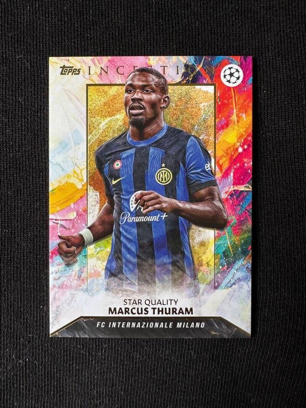 Marcus Thuram Topps Inception UEFA 2024 Star Quality #58