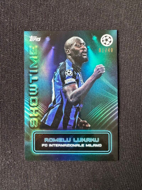 Romelu Lukaku /49 Topps ShowTime 2023