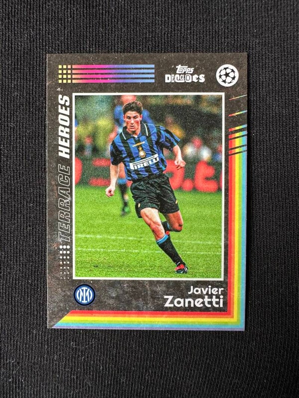Javier Zanetti Topps Decades 2024/25 Terrace Heroes
