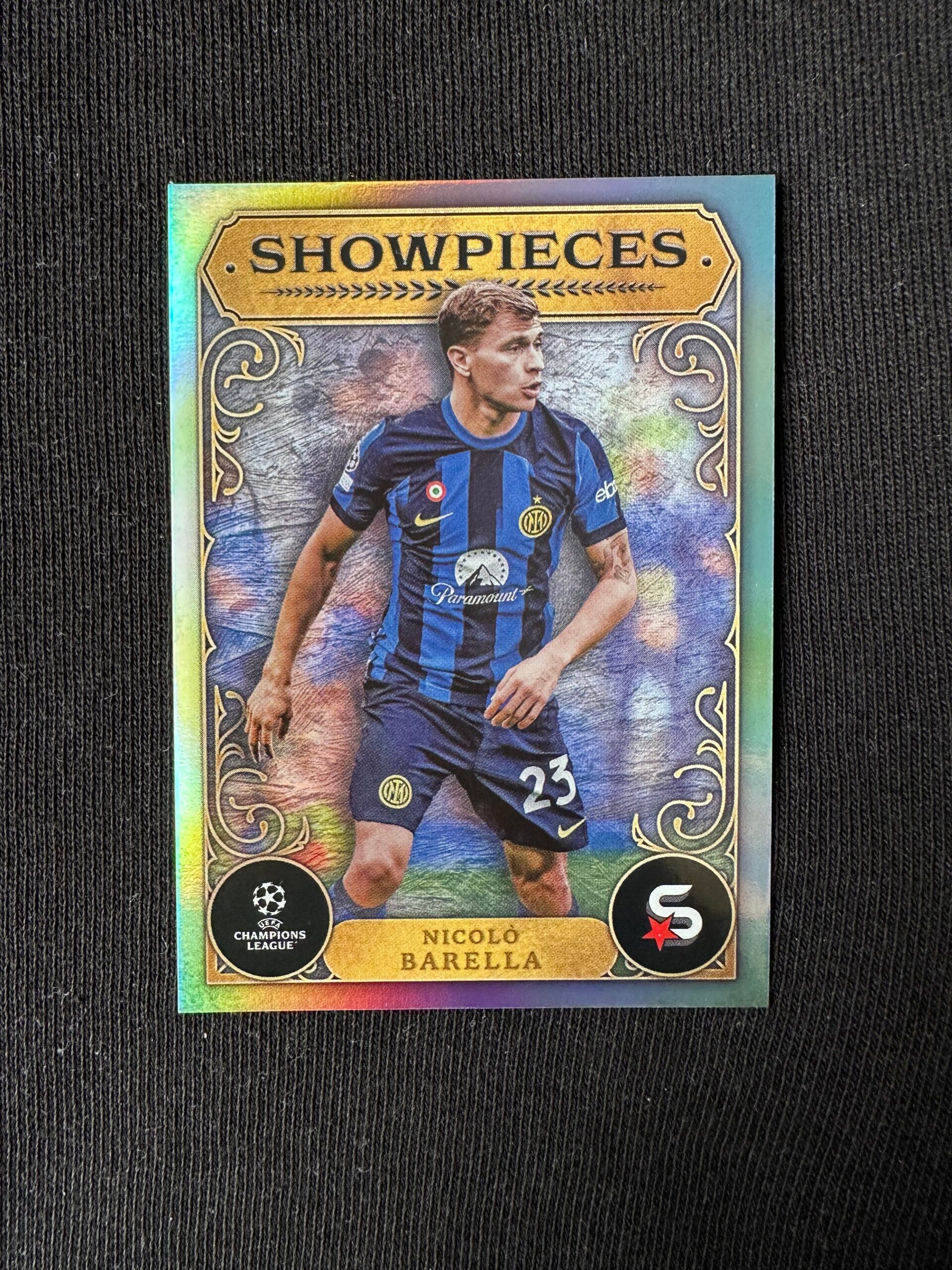 Nicolo Barella Topps Superstars 2023 Showpieces #SP-13