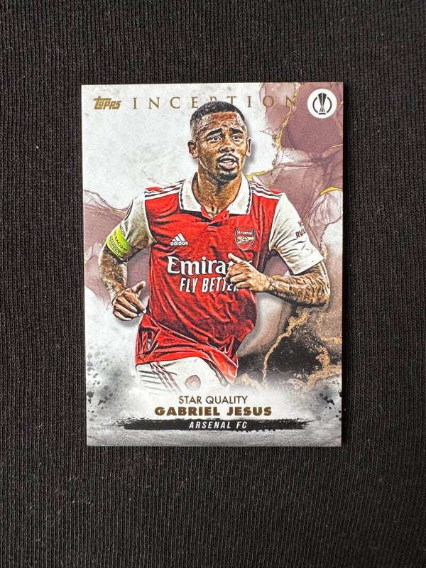 Gabriel Jesus Topps UEFA Inception 2023 Star Quality